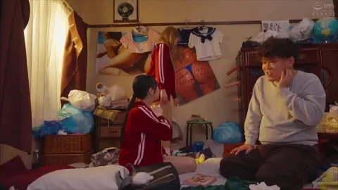 Poster of 2 em sinh viên đến nhà tiền bối chơi và cái kết cân 2