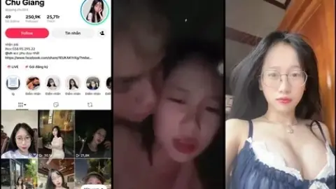 Poster of Scandal TikToker Chu Giang hơn 200k fl lộ clip địt nhau