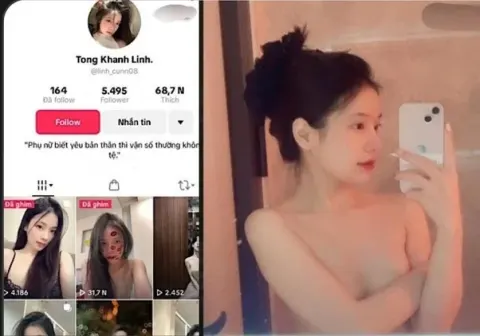 Poster of Tống Khánh Linh lộ đoạn phim chịch nhau sướng điên