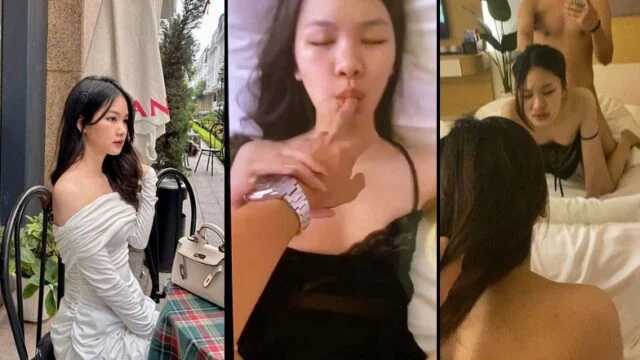 Anh đút đi cứ móc bướm với bắt em mút mãi