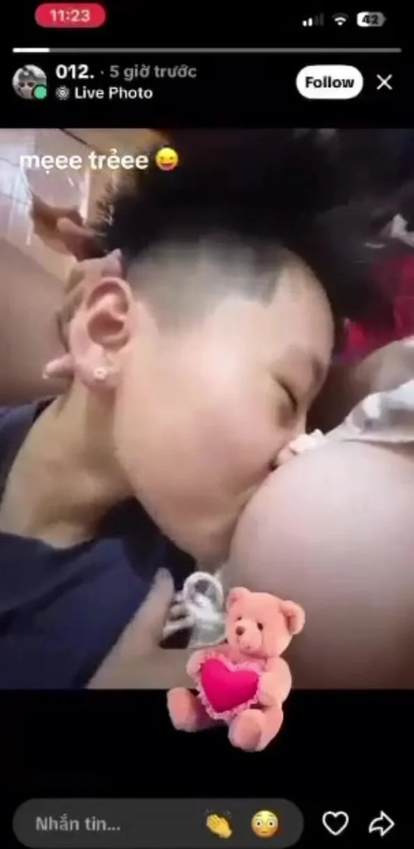 Poster of “Cháu cho con chú bú ti à, sao chú thấy nó đăng tiktok” làm gia sư mà lỡ nứng quá🥲