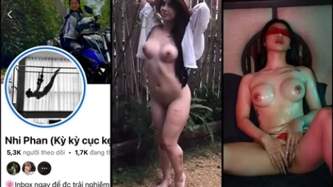 Poster of Mẫu ảnh Nhi Phan chụp nude xong cho thợ vét máng