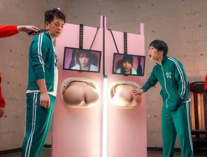 Poster of Trò chơi con mực phiên bản Jav Censored